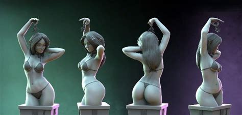 D Stl Naked Woman Christmas Gift Digital Drawing File D Printer In Print Files For D