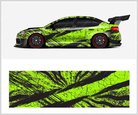 Premium Vector | Race car wrap graphic designs