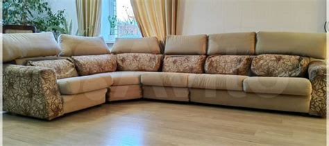 Большой угловой диван бу , ширина 260, глубина 90, высота 100 , б/у ...