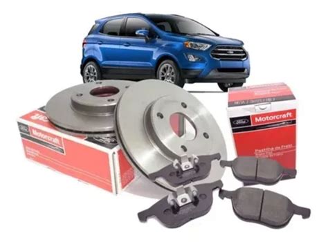 Kit Discos E Pastilhas Dianteiras Ford Ecosport 2012 A 2020