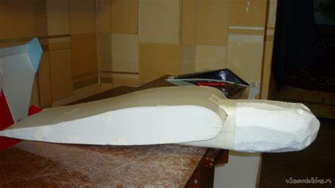 Создание авиамодели «Горыныч» СВ-207 из потолочной плитки
