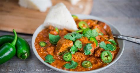 A Kenyan Meal With Beef Curry Stew Ugali And Sukuma Wiki