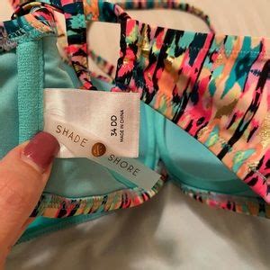 Shade Shore Swim Shade Shore Bikini Top Dd Bikini Sz M Poshmark