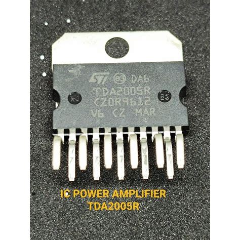 Jual IC POWER AMPLIFIER TDA2005R TDA2005 TDA 2005 ST Ic Audio