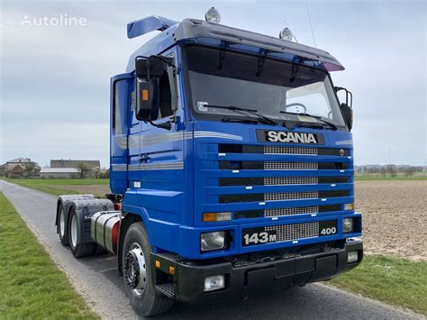 SCANIA 143M 400 STREAMLINE 6X2 BOOGIE Tractor Unit For Sale Poland