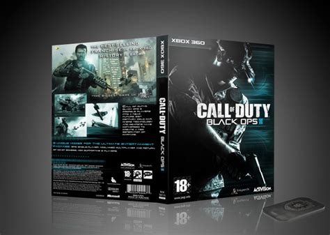 Call Of Duty Black Ops 2 Xbox 360 Box Art Cover by SimpleWig