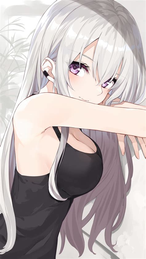 Silver Hair Original 2250x4000 Ranimewallpaper