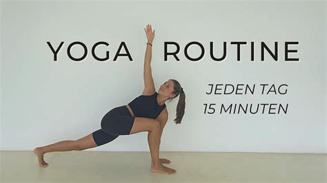 Yoga Morgenroutine für Anfänger 15 Minuten Full Body YouTube