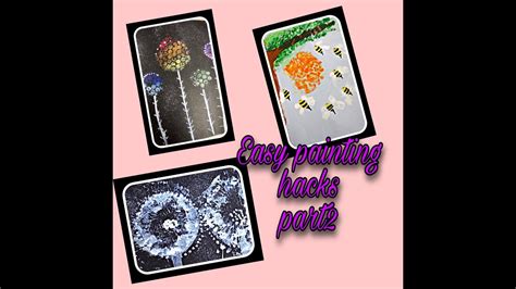 Kids Easy Painting2 Easy Techniques Bubble Wrap Painting