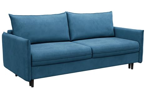 Диван-кровать «Сканди» Velutto синий, велюр синий купить в Москве ...