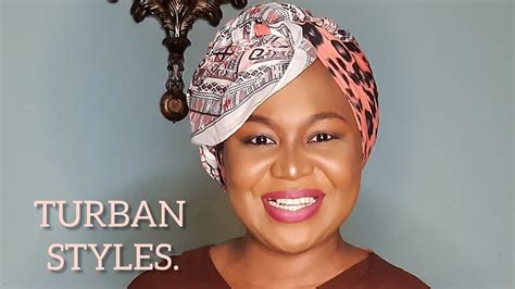 2 Easy Turban Styles TUTORIAL ASMAU ZAKARI YouTube