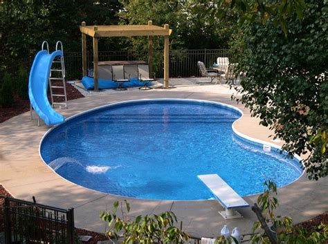 Backyard inground pool designs - large and beautiful photos. Photo to ...