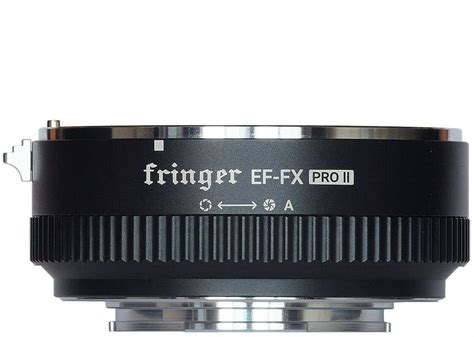 Buy Fringer EF-FX PRO II Fuji Auto Focus Adapter Built-in Electronic ...