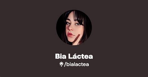 Bia Láctea Twitter Instagram Tiktok Twitch Linktree