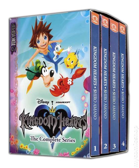 Kingdom Hearts Gn 2005 2006 Tokyopop Digest Comic Books