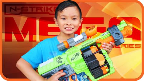 Nerf Zombie Strike Doominator Blaster Rotating Drums Husbro Toys