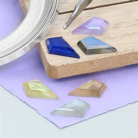 Multicolour Kite Cut Gemstone Collection Jewelers Bazaar