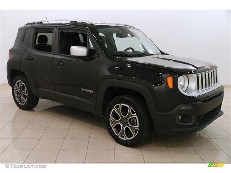 2016 Black Jeep Renegade Limited 4x4 124732023 Photo 1 Car Color Galleries