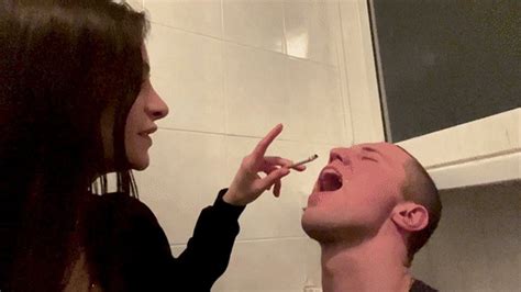 Amateur Close Up Human Ashtray And Spitting Femdom With Smoking Mistress Sofi Wmv Hd P