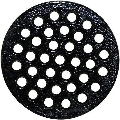 775 In White Pvc Round Drain Grate