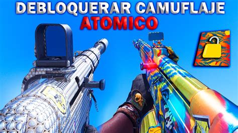 RAPIDO DESBLOQUEAR CAMUFLAJE ATÓMICO ORO y DIAMANTE en CALL OF DUTY