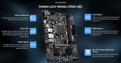 MSI H410M PRO chính hãng, giá tốt nhất đà nẵng