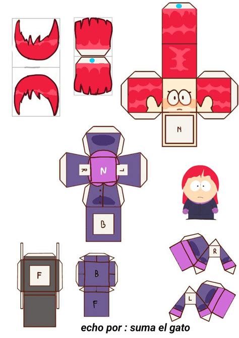 Red💕 Red Paper Paper Art Paper Crafts South Park Toys Ideas Para