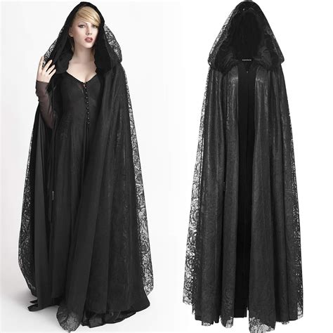 Cape mit Spitzenverzierung | Gothic-Capes und Umhänge | Gothic Kleidung