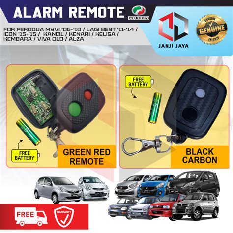 Pcs Perodua Alarm Remote Control Duplicator Myvi Kancil Kembara Kelisa