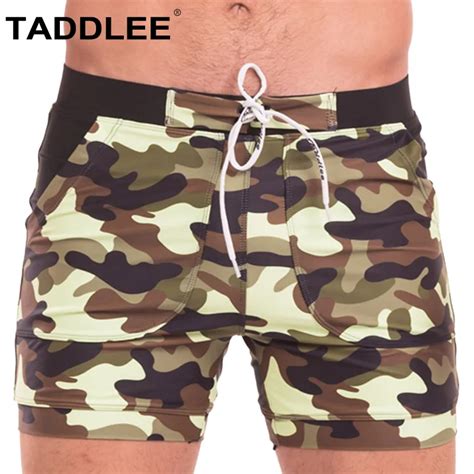 Taddlee Brand Sexy Mens Swimwear Swimsuits Swim Boxer Briefs Bikini