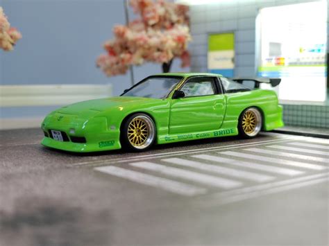 Aoshima 164 Nissan 180sx Modified Rim Swapped Hobbies And Toys Toys