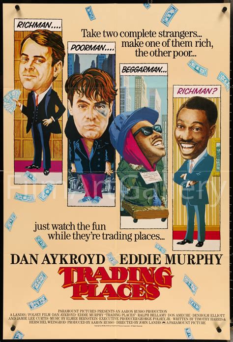 Trading Places Movie Poster 1983 1 Sheet (27x41)