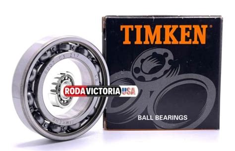 Timken 6010 Deep Groove Radial Ball Bearing 50x80x16mm Rodavictoria Usa
