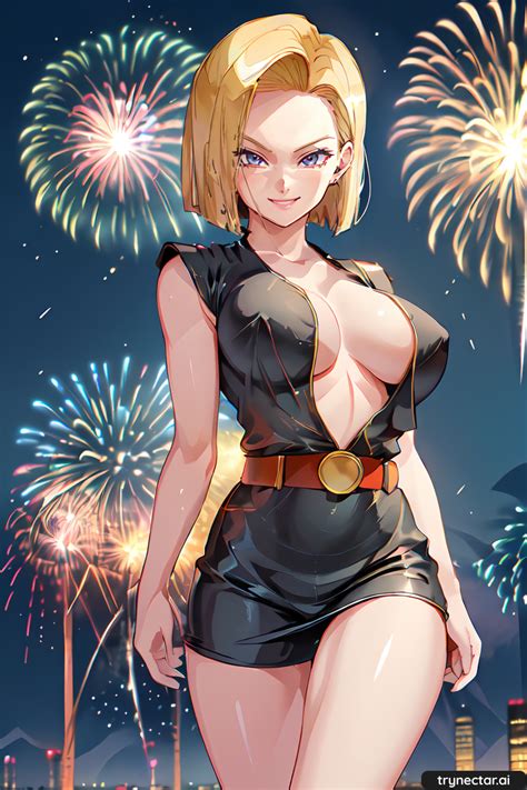 AI Porn 1girl Ai Generated Aigenerated Android 18 Breasts Dragon Ball AI Porn