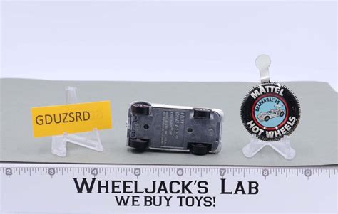 Chaparral G White Enamel Redline Hot Wheels Mattel Vintage Rl W Button Wheeljack S Lab