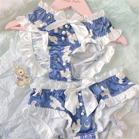 Sanrio Cinnamaroll Panties Lingerie Set Kawaii Lingerie Cute Etsy