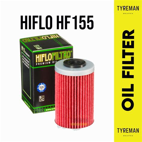 Penapis Minyak Hiflo Filtro HF155 Performance Oil Filter KTM DUKE 200