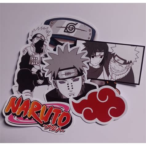 Kit Adesivos Naruto Shopee Brasil