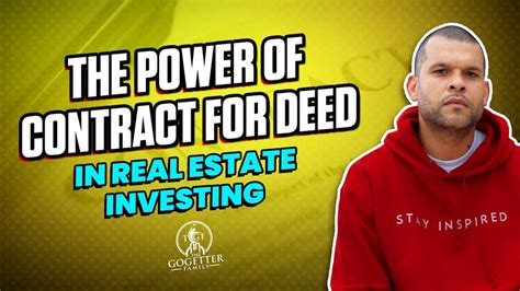 💼🏡 A No Money Down Real Estate Strategy For Beginners Power Of Contract For Deed🏡💼 Youtube