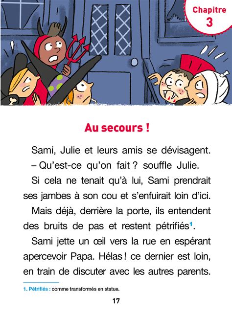 Sami Et Julie Roman CE2 La Surprise D Halloween Hachette Education