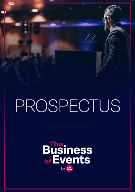 TBOE Prospectus – Unlocking Growth in the Global Events Economy