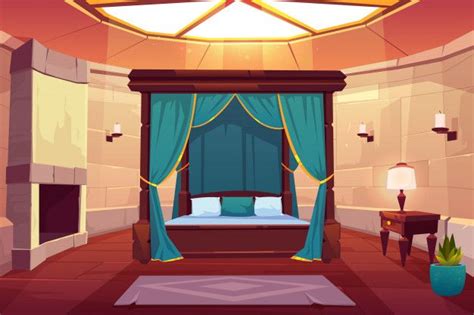 Cartoon Hotel Room Drawing