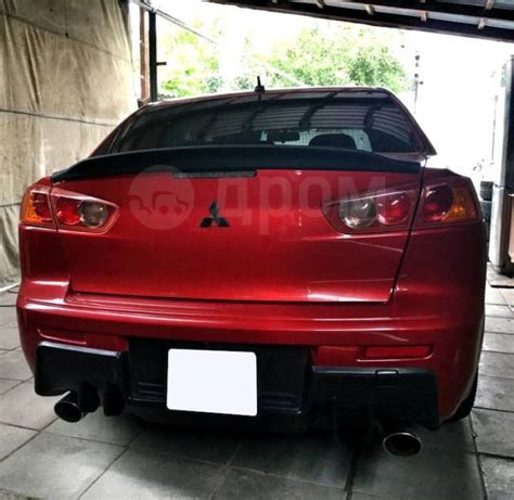 Купить Спойлер DuckTail на багажник Mitsubishi Lancer X (Мицубиси ...
