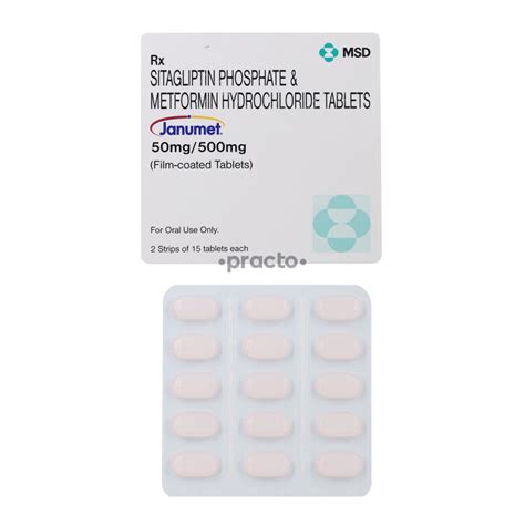 Janumet 50050 Mg Tablet Uses Dosage Side Effects Price
