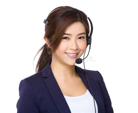 call center agent stock image image  businesswoman