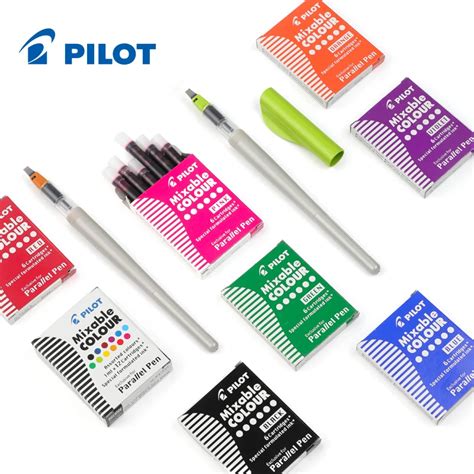 Чернильный картридж Pilot IC-50/100 для перьевой ручки, гелевая ручка ...