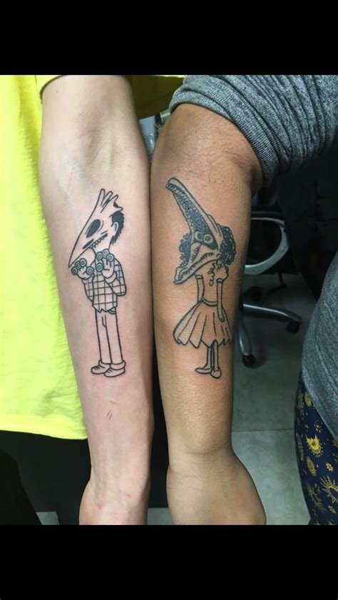 Me And The Gf Got Matching Tattoos From Beetlejuice Yesterday Tattoo