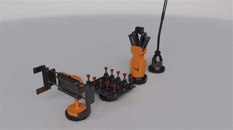 Industrial Robot Big 3d Model Cgtrader