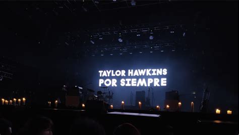 La Emotiva última Aparición De Taylor Hawkins En El Lollapalooza