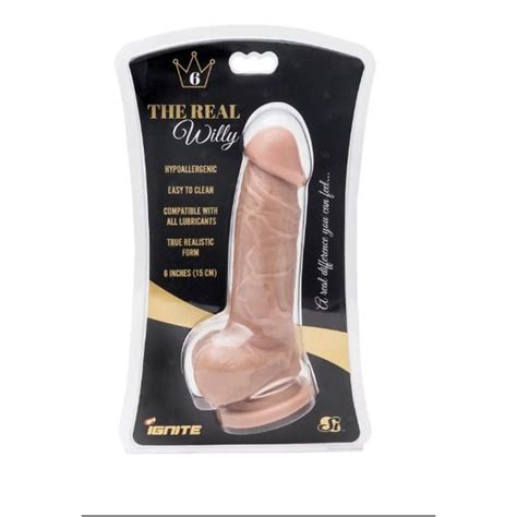 The Real Willy 6in Dildo Vanilla AdultToyStore Au Afterpay Zip Pay